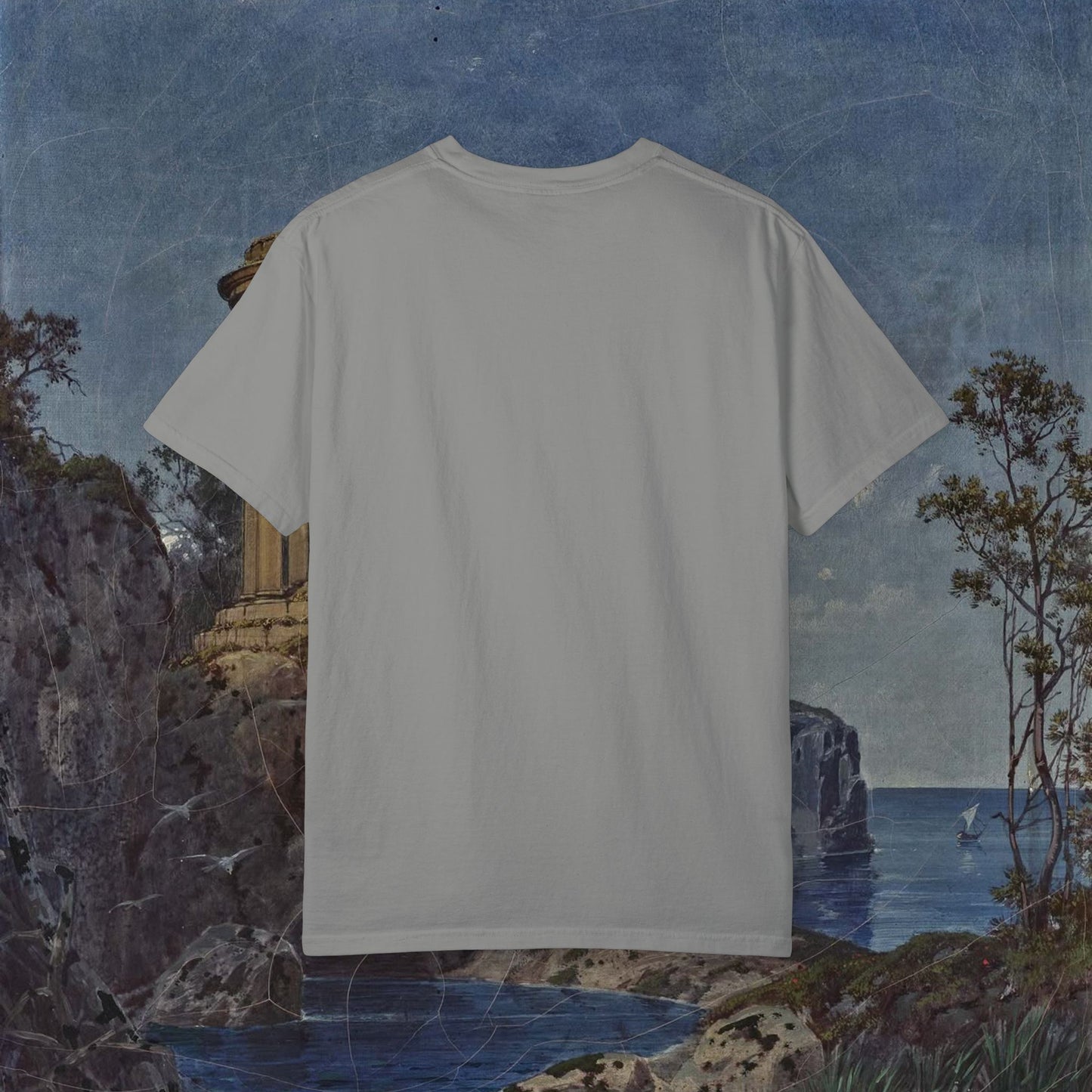 Vitality Sunrise Embroidered T-Shirt Printify