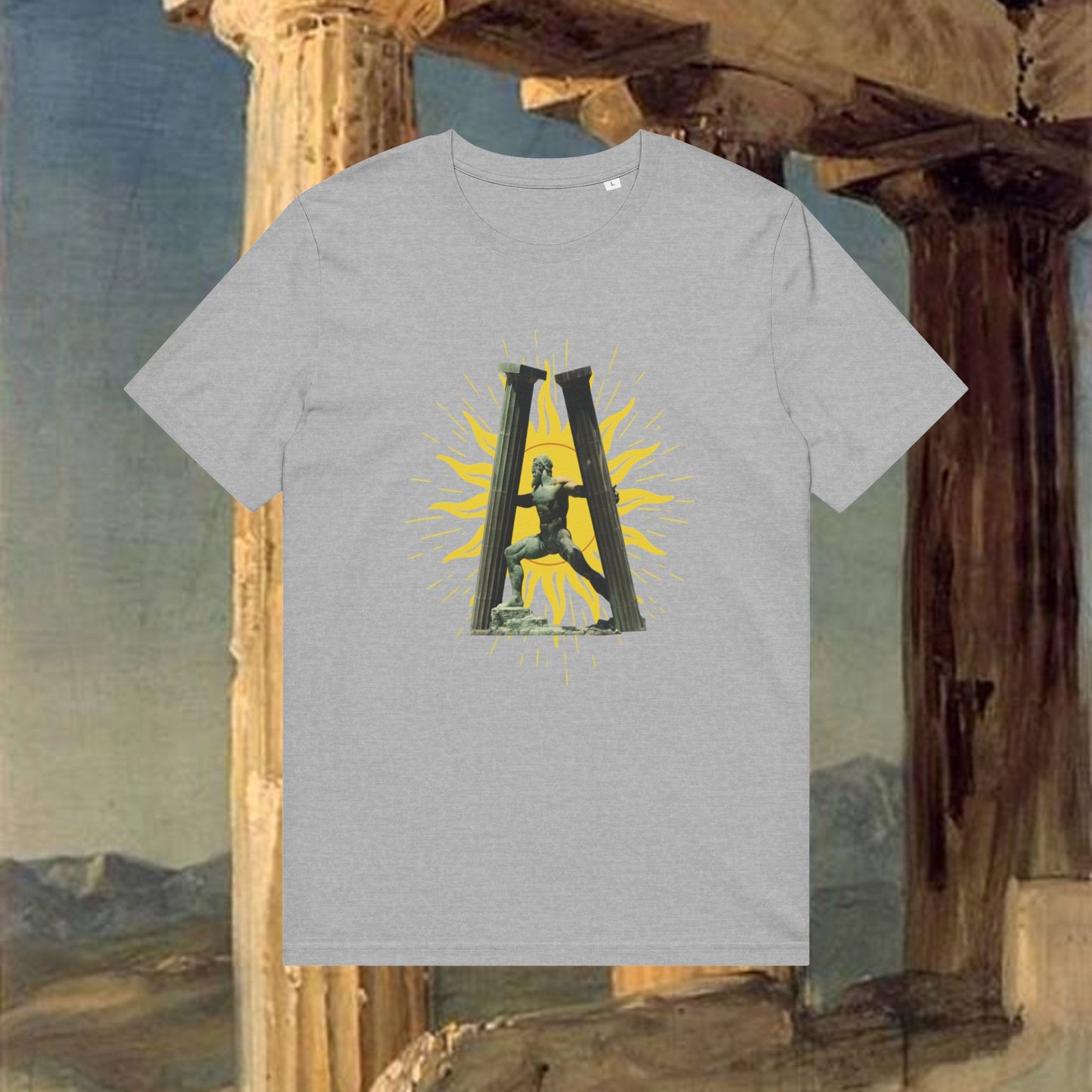 Sunrise Pillars of Hercules T-Shirt — Graphic Tee