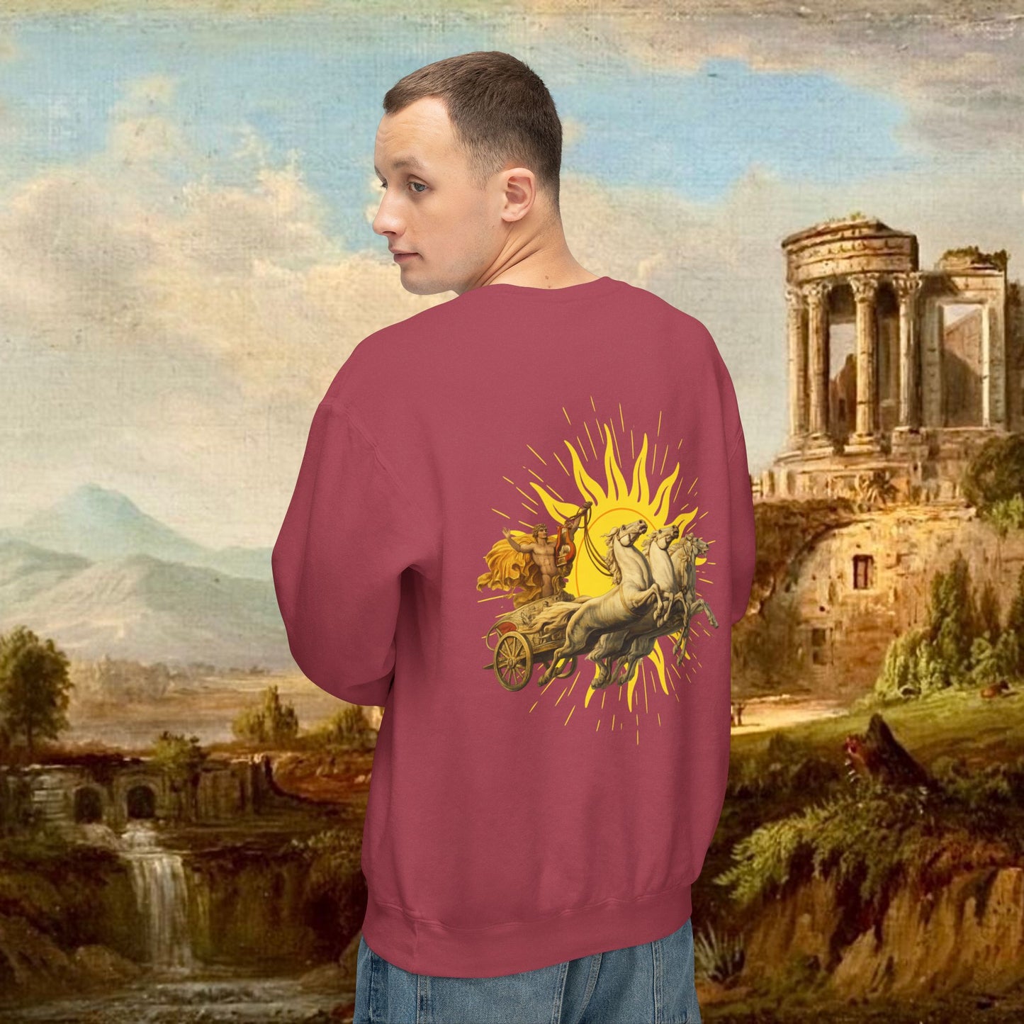 Apollonian Crew neck Printify