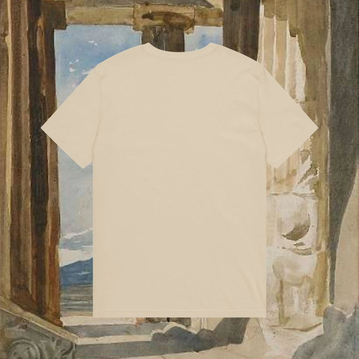 Sunrise Pillars of Hercules Tee Printify