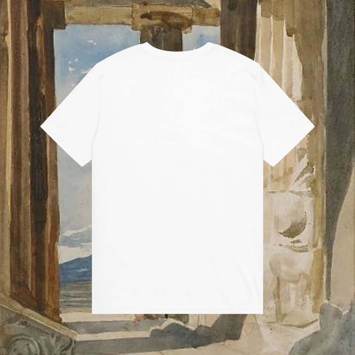 Sunrise Pillars of Hercules Tee Printify